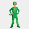 Fato de Criança Gekko PJ Masks 3-4 Anos