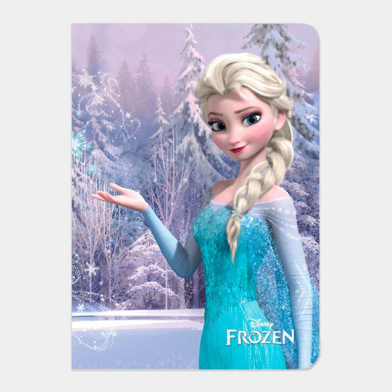 Caderno Quadriculado Disney Frozen A4