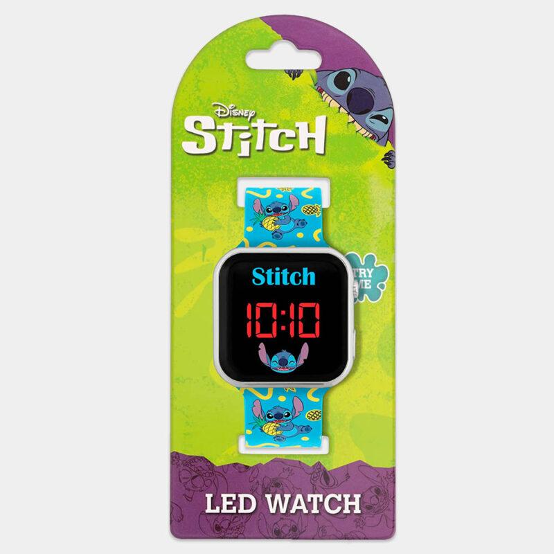 Relógio Digital LED Stitch Disney