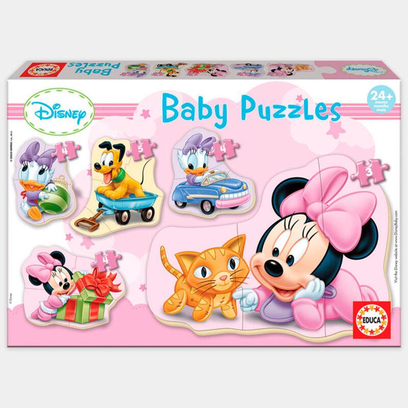 Puzzle de Bebé Disney Minnie +24 Meses