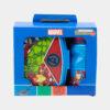 Conjunto Sanduicheira e Garrafa Avengers Heraldic Army | Caixa frente