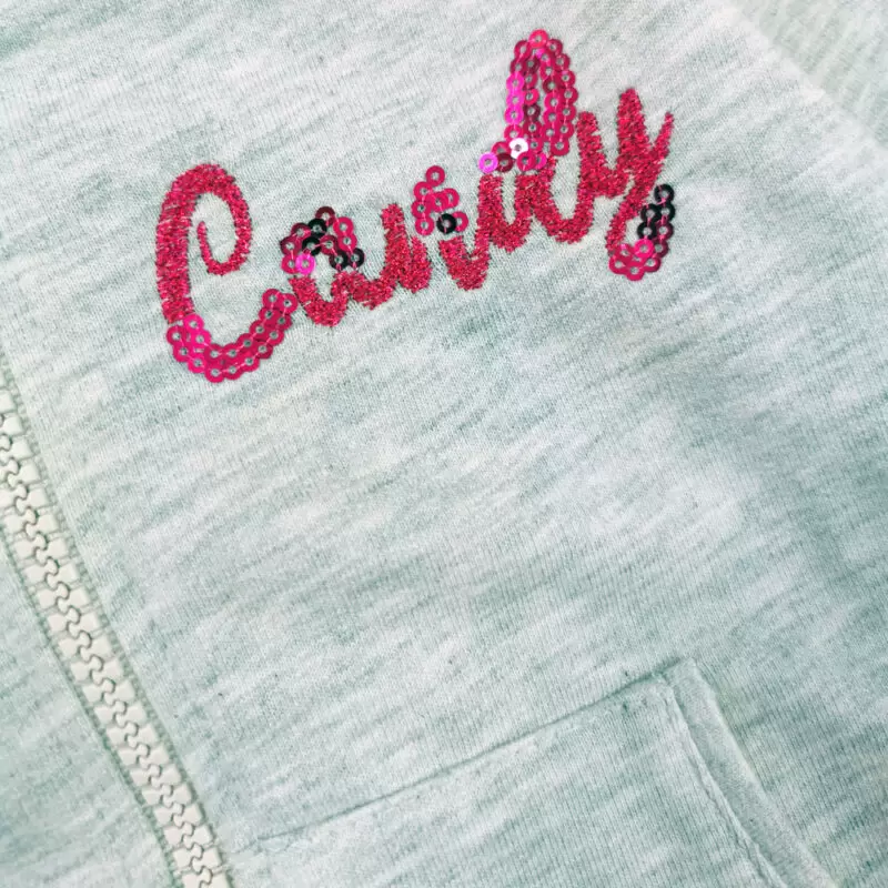 Fato de Treino Bennie Candy com Capuz | Detalhe