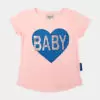 T-Shirt Bennie Denim Baby Rosa