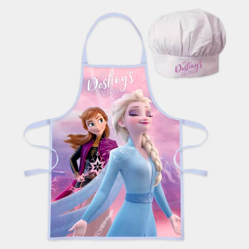 Conjunto Infantil da Frozen Avental Chefe - 8435507848954