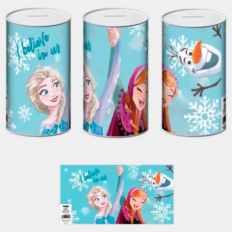 Mealheiro de Metal Disney Frozen de 17cm