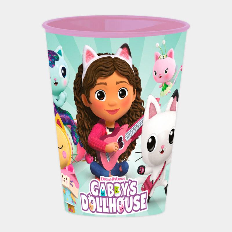 Copo de Plástico Gabby´s Dollhouse de 260ml