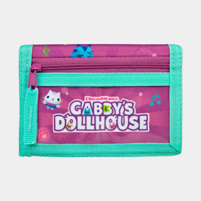 Carteira de Velcro Gabby´s Dollhouse 14cm