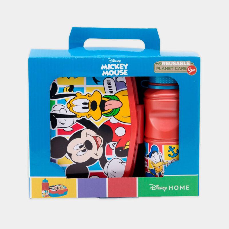 Conjunto Sanduicheira e Garrafa Mickey Better Together | Caixa frente