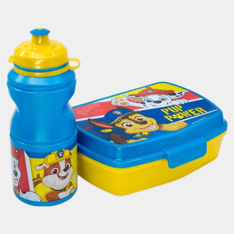 Sanduicheira e Garrafa Patrulha Pata Pup Power | Conjunto