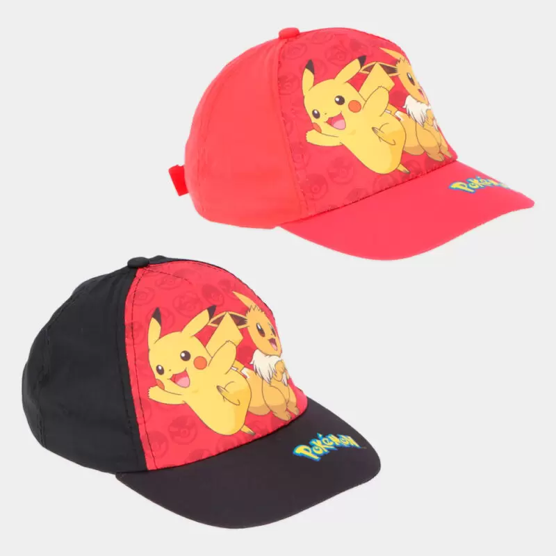 Boné Pokémon Pikachu e Eevee 54-56 | Principal