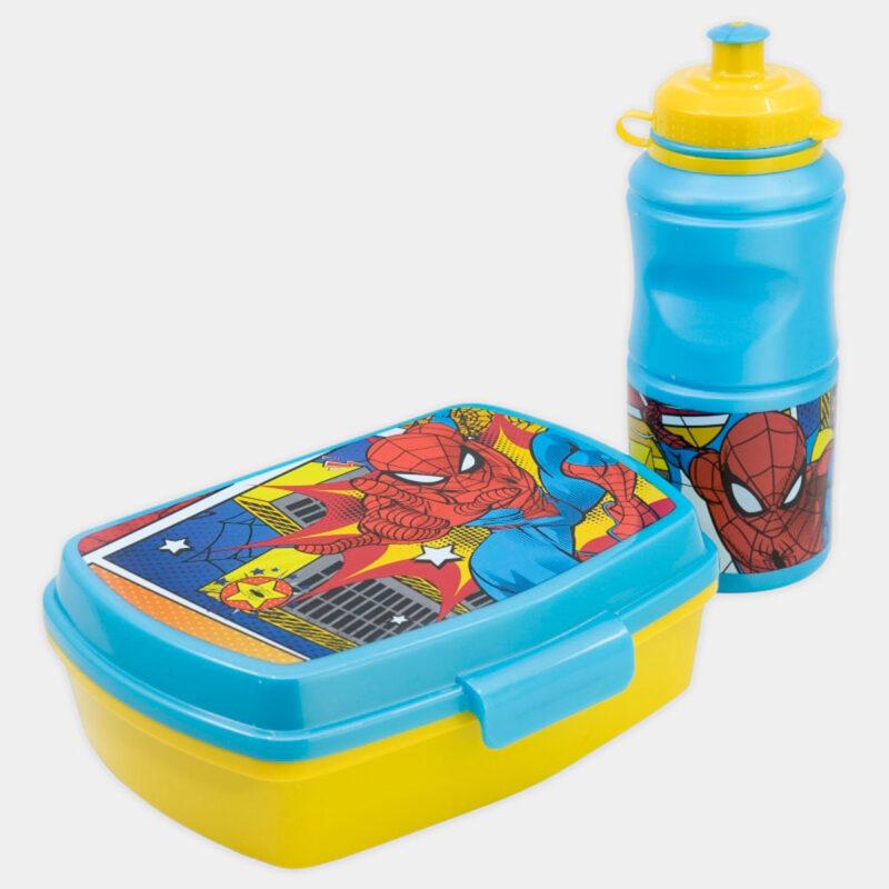 Conjunto Sanduicheira e Garrafa Homem-Aranha | Sanduicheira e garrafa