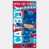 Toalha Praia dos PJ Masks de 70x140cm