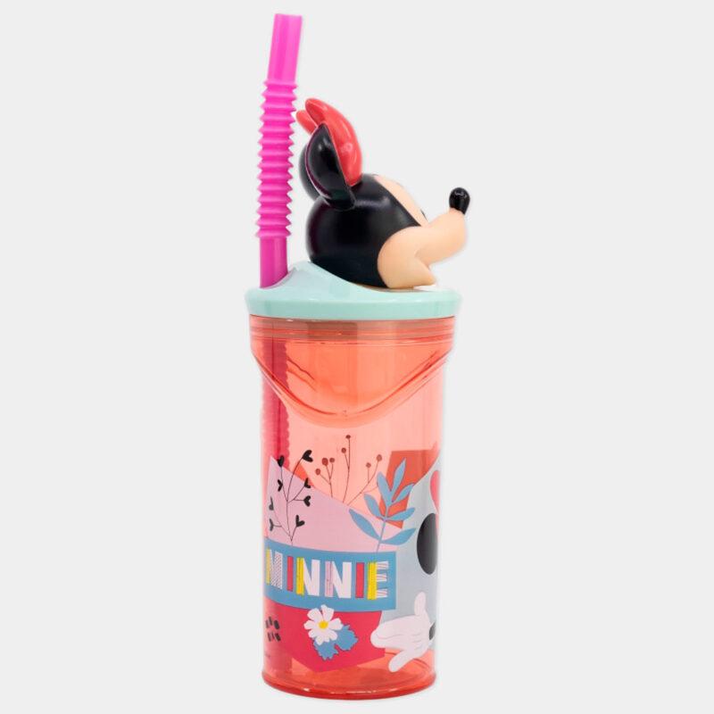 Copo de Plástico Figura Minnie 3D de 360 ml | Direta