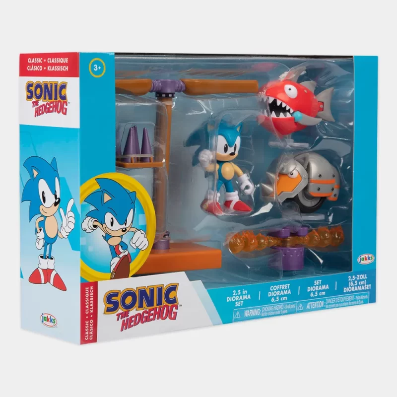 Blister Diorama Sonic The Hedgehog 6cm