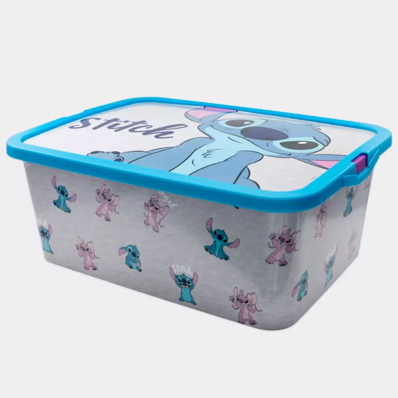 Caixa de Arrumação Disney Stitch de 13Litros | Perfil