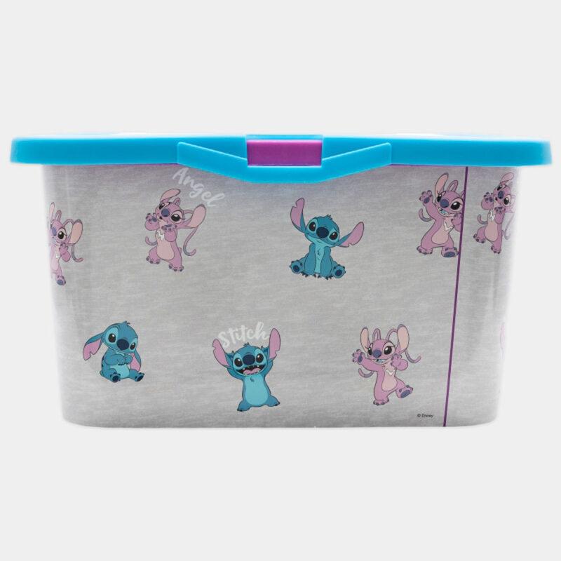 Caixa de Arrumação Disney Stitch de 13Litros | Laterial 2