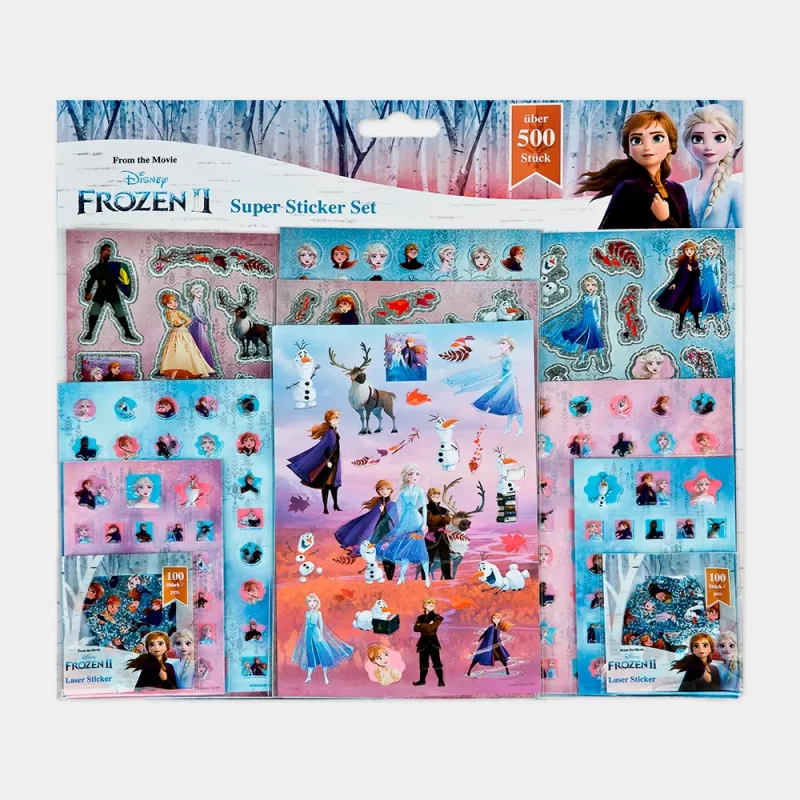 Set de Stickers Disney Frozen 500 Peças
