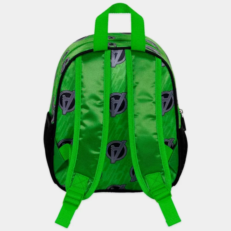 Mochila com Máscara Hulk de 27cm | vista de trás