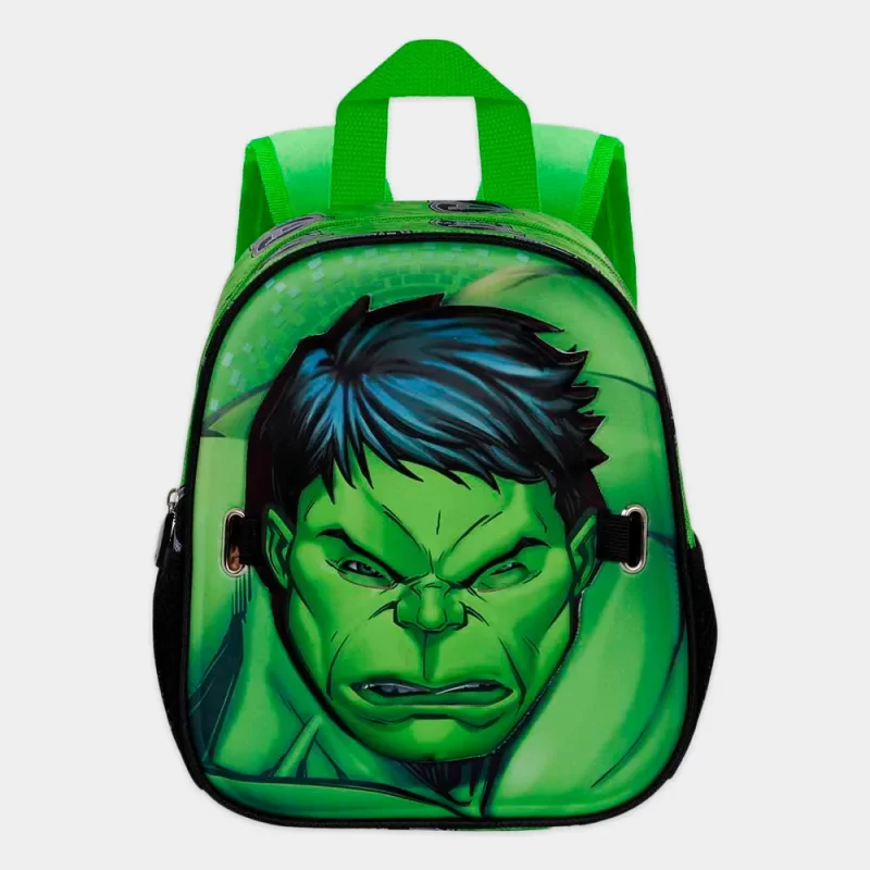 Mochila com Máscara Hulk de 27cm | frente