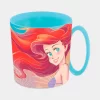 Caneca de Plástico Pequena Sereia Ariel de 350ml