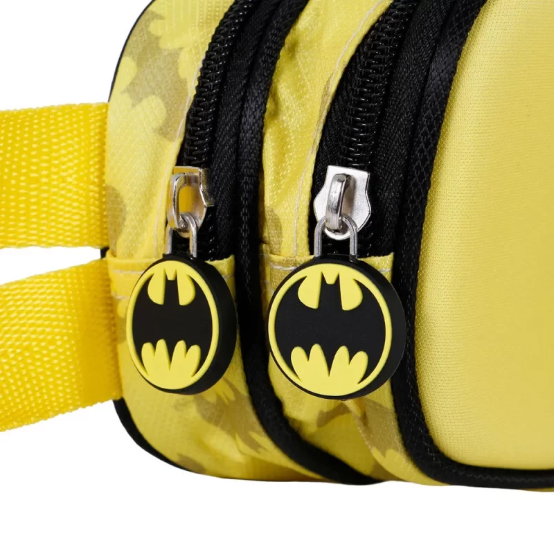 Estojo Duplo do Batman 3D DC Comics | zíper personalizado