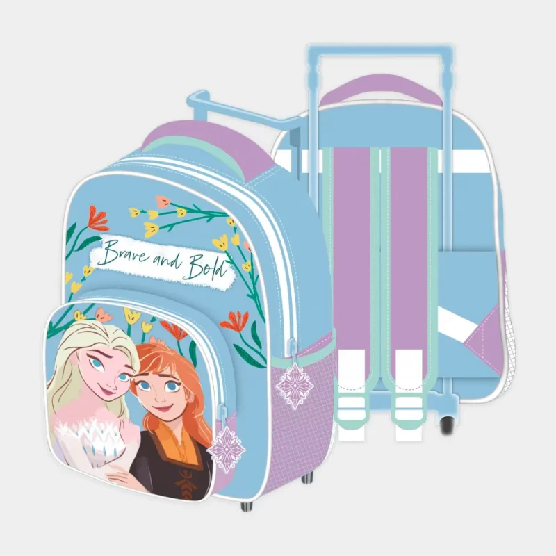 Mochila Trolley Pré-Escolar Frozen de 36cm_3