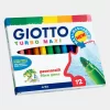 Marcador Giotto Turbo Maxi 12 Unidades