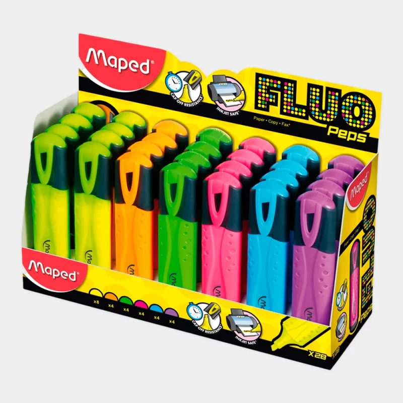 Marcador Maped Fluo Peps Classic