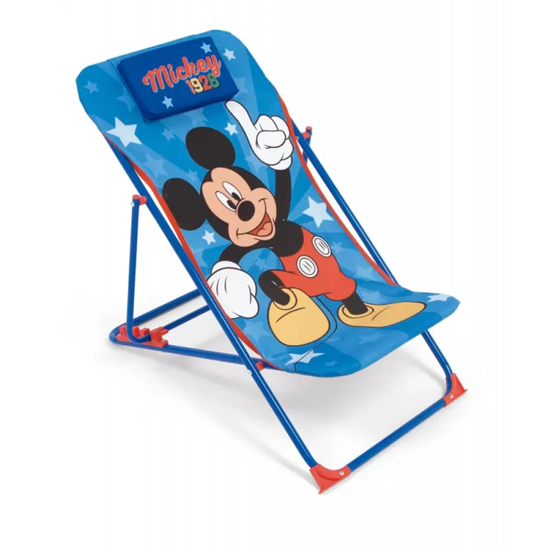 Espreguiçadeira Dobrável Mickey Mouse | vista de perfil 2