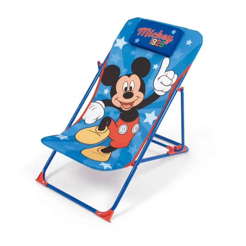 Espreguiçadeira Dobrável Mickey Mouse | vista de perfil 1