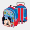 Mochila Trolley Pré-Escolar Mickey de 36cm