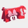 Estojo Triplo Disney da Minnie de 21cm