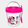 Copo Snack Disney Minnie com Colher de 350ml