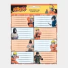 Etiquetas de Identificação Naruto de 16pcs