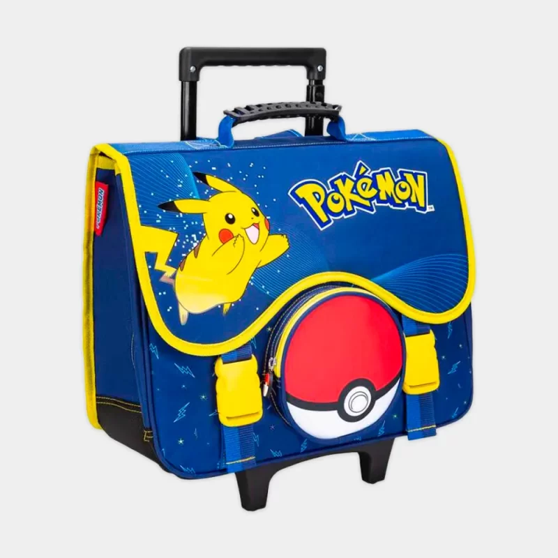 Mochila Trolley Escolar Pokémon de 41cm
