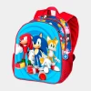 Mochila Escolar Sonic Friends de 39cm