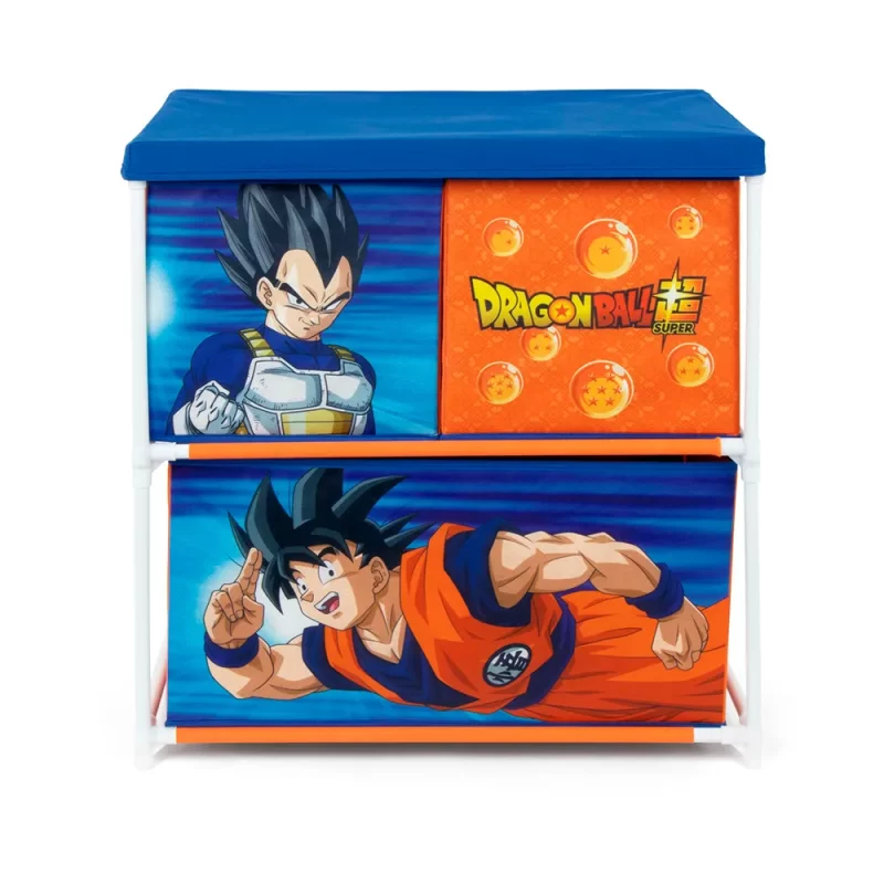 Estante de Arrumação Dragon Ball 3 Módulos | vista de frente