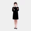 Vestido Inspiração Wednesday Addams de 3 a 12 Anos