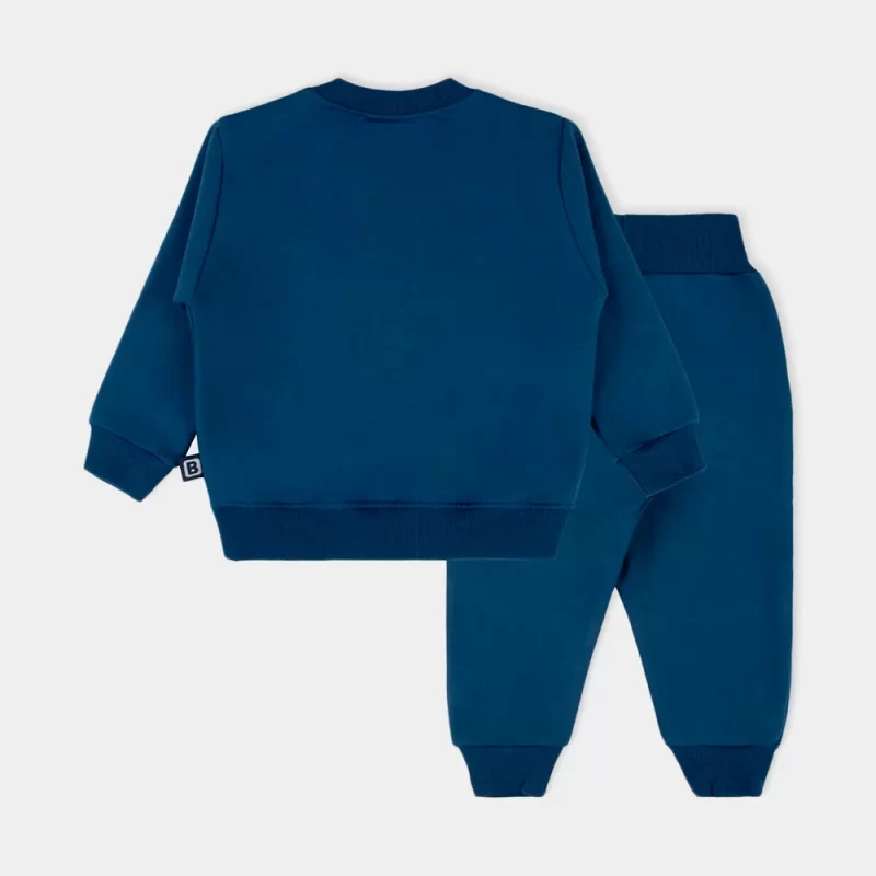 Conjunto Bennie Astronaut Azul de 12-36 Meses | vista de trás