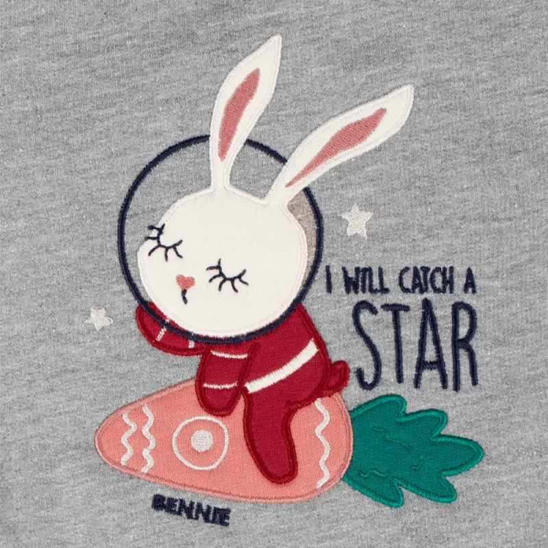 Conjunto Bennie Catch a Star de 12-36 Meses | bordado no peito