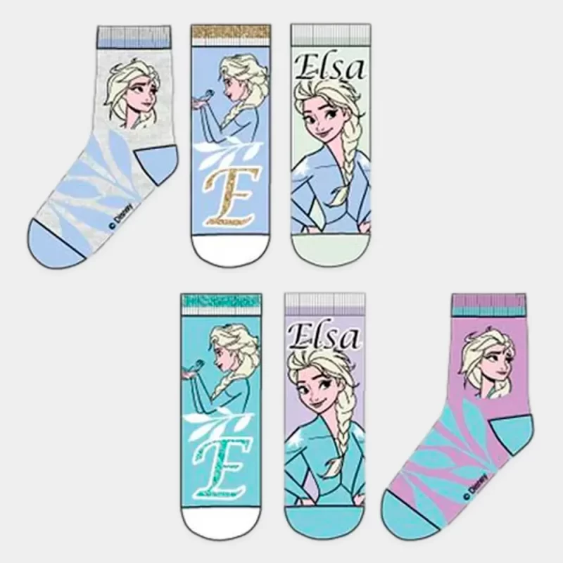 Pack Meias Disney Frozen 3 Pares