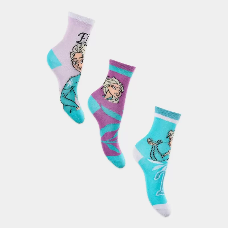 Pack Meias Disney Frozen 3 Pares | modelo 2