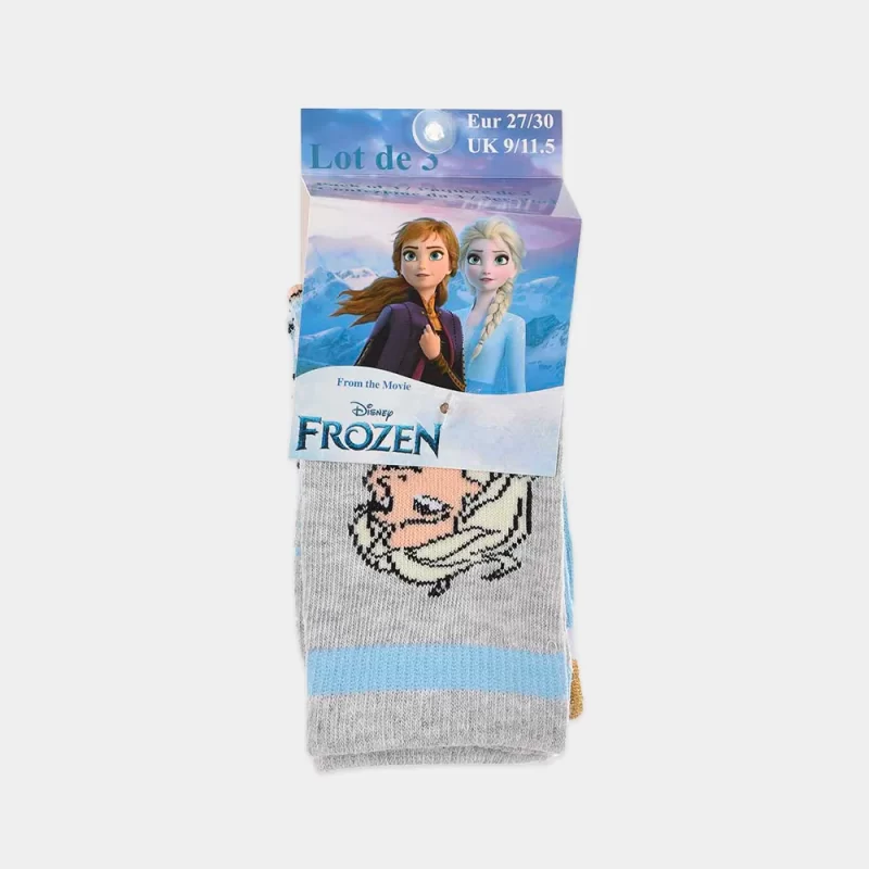 Pack Meias Disney Frozen 3 Pares | embalagem