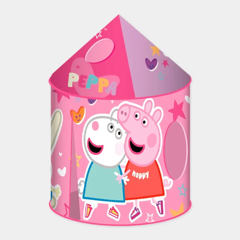 Tenda Pop-Up da Peppa Pig de 135cm | vista de trás