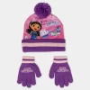 Conjunto Gorro e Luvas Gabby´s Dollhouse