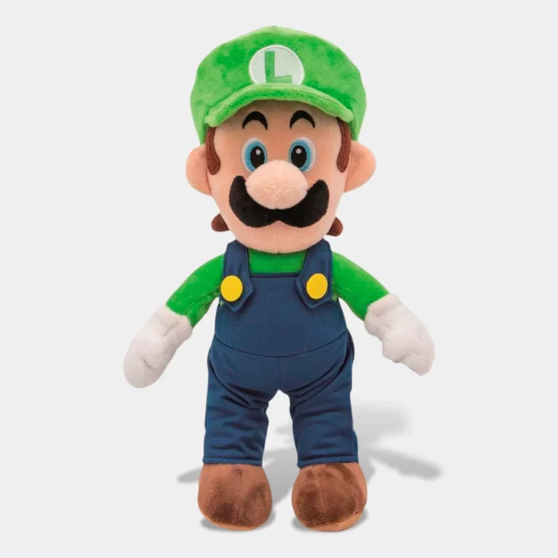 Peluche Luigi Super Mário Bros de 30cm