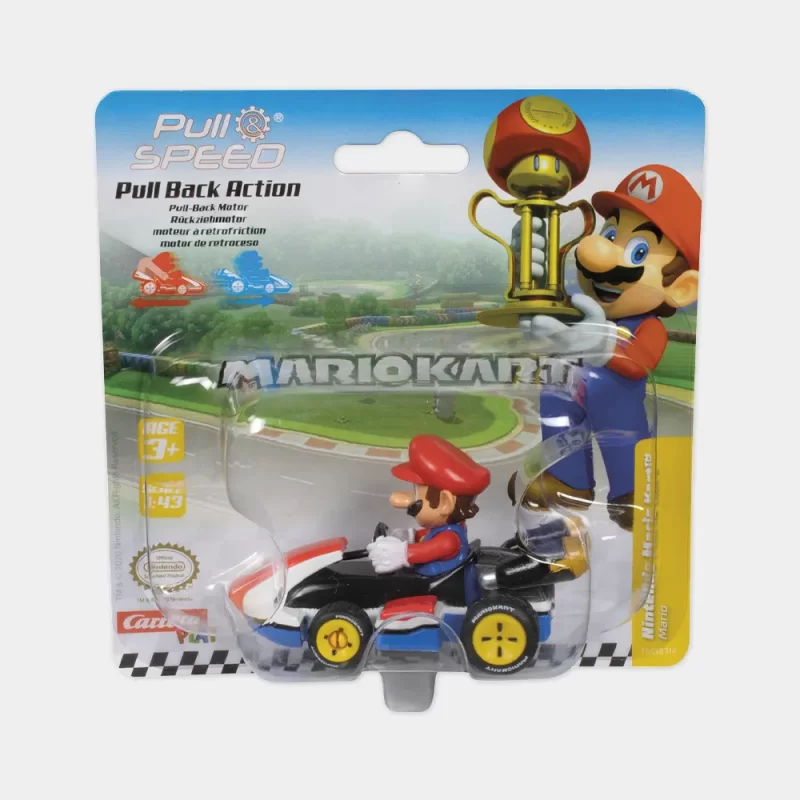Carro Nintendo Mário Kart 1:43 | Mário embalagem