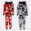 Pijama Mono de Coralina Mickey com Capuz