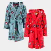 Robe de Coralina Patrulha Pata com Capuz