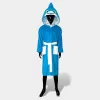 Robe Tubarão de Coralina com Capuz